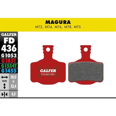 Remblok Galfer Magura Mt2, Mt4, Mt6, Mt8, Mts