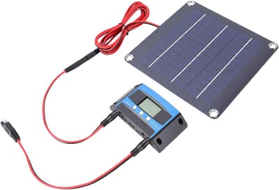Zonnepaneel - Draagbaar Paneel - Buiten Opladen - MPPT Laadregelaar - 20 Watt - Zwart