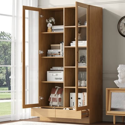 DESMIU Slaapbank 198 x 79 x 60 cm - Modulair En Vrij Combineerbaar Met Zijvakken En Antislip Onderzijde - Voor Woonkamer En Speelkamer - Chenille Mosterdgeel
