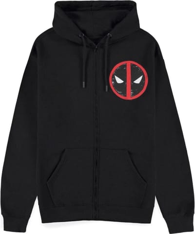 Marvel Deadpool - Family Portrait Vest met capuchon - 2XL - Zwart