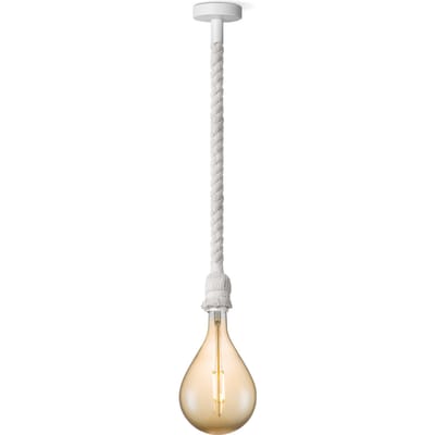Home sweet home hanglamp Leonardo wit Pear - amber