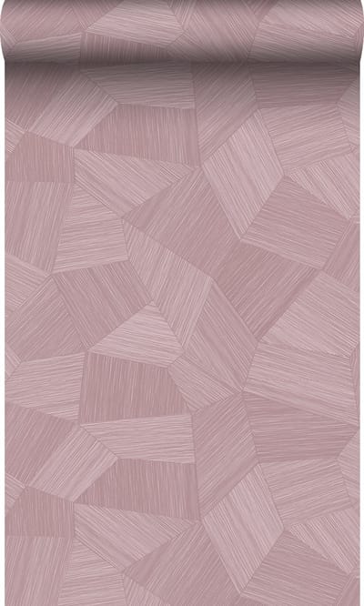 Origin Wallcoverings behang grafisch 3D motief lila paars - 50 x 900 cm - 348063