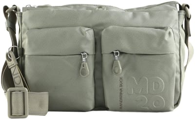 MANDARINA DUCK schoudertas MD20 Medium Crossover Cocoon Lichtgrijs