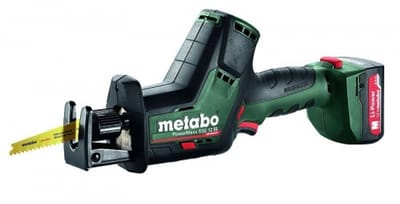 Metabo POWERMAXX SSE 12 BL Accu-reciprozaag 602322500 Incl. 2 accus, Incl. koffer 12 V 2.0 Ah