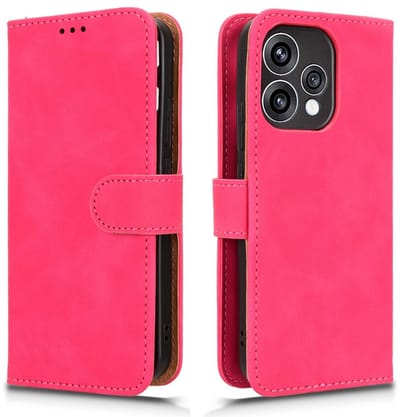 Coverup Hoesje - Geschikt voor OPPO Reno15 Hoesje - Coverup Book Case - Pink