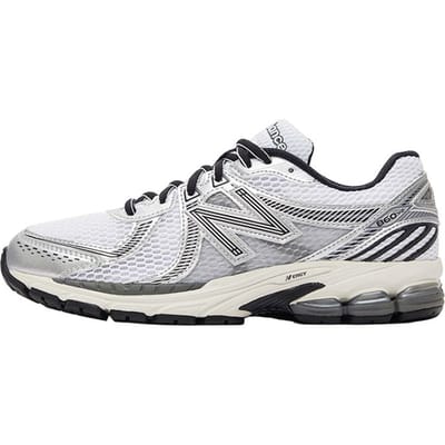 New Balance 860v2 Milky Way Pack Optisch Witte Sneakers D Breedte ML860GB2 42.5 zilvergrijze kleur