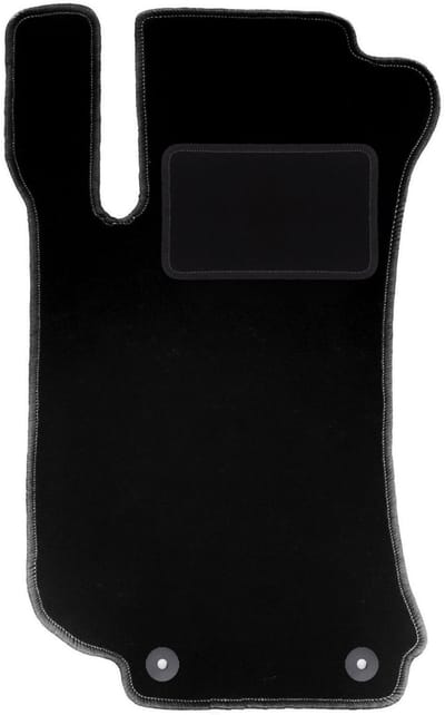 Bestuurdersmat zwart voor: Mercedes R V251 / R251 minivan (2005-2013)