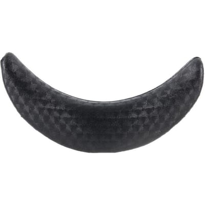 Oreiller cervical en silicone pour salon de coiffure, bol de shampoing, oreiller cervical, pince pour lavabo black