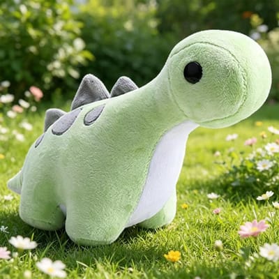 28cm Groene Diplodocus Pluche Speelgoed Bosdier Dinosaurussen Pluche Pop Hoge Kwaliteit Dinosaurussen Pop Kinder Verjaardagscadeaus Knuffelbare Poppen 28cm white