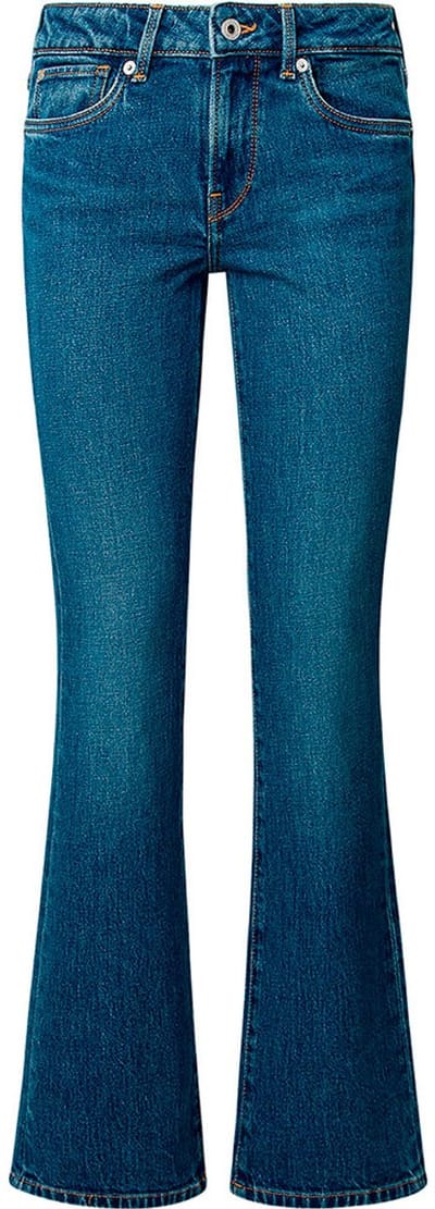 Pepe Jeans Pl204732 Cut Fit Spijkerbroek Blauw 28 / 32 Vrouw