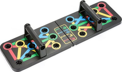 Gymtek® Opvouwbaar Push Up Bord - Push Up Grips - Parallettes board - Fitness Plank - Push Up Board - Push Up Bars