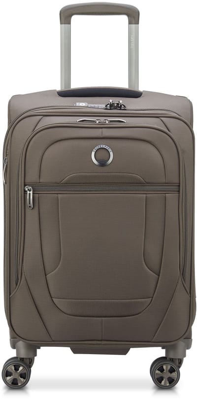 Delsey Helium DLX 55 cm Vergrootbare Handbagagekoffer - Bruin