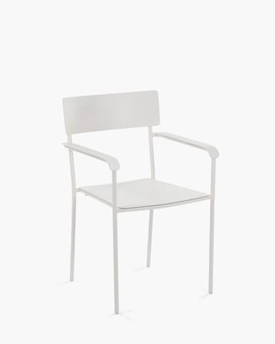 Serax Vincent Van Duysen August stoel met armleuning compact 49x48x85 zand