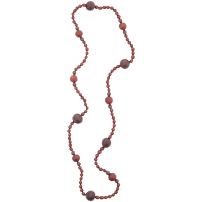Behave – Ketting – Hout – Fijne kralen – Boho stijl – 88 cm