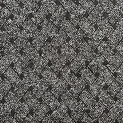 JYG Vloerkleed UNION - Keukenmat - Keukenloper - Anti Slip - 66x180cm - ANTRACIET