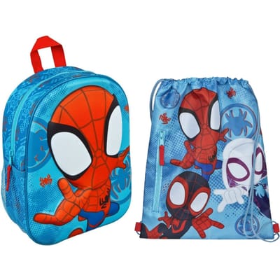 Spiderman tassenset; rugzak en gymtas - Spidey