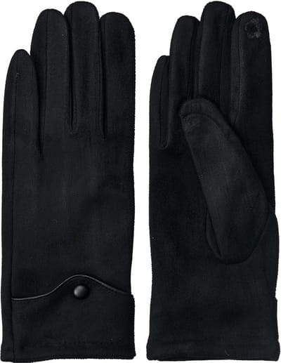 Juleeze Handschoenen Winter 8x24 cm Zwart Polyester
