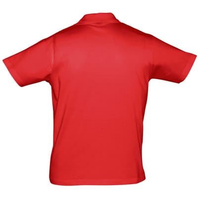 SOLS Heren Prescott Jersey Poloshirt met korte mouwen (Rood)