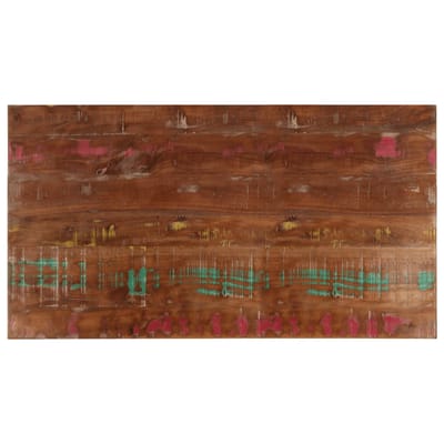 vidaXL Tafelblad rechthoekig 120x50x2,5 cm massief gerecycled hout