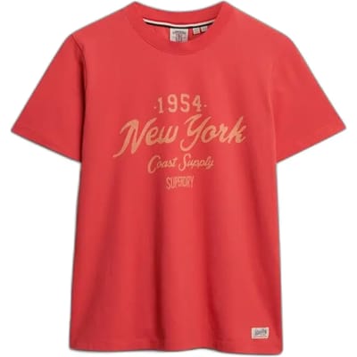 Superdry - Beach Club Relaxed T-shirt - Dames - T-shirts