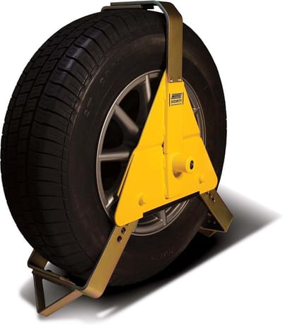 Sterke Wielklem voor 10 t/m 14 inch Banden - Universele Wielbeveiliging