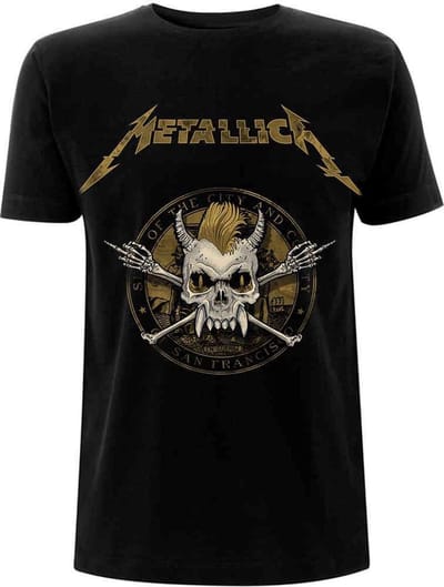 Metallica - Scary Guy Seal Heren T-shirt - M - Zwart