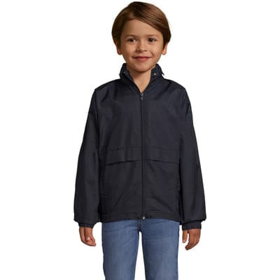 SOLS Windjack voor kinderen (Marine)