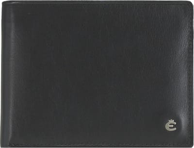 Esquire Harry portemonnee leer 12 cm - Jongens - Horizontaal - schwarz
