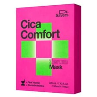 It'S SKIN - Dr.Savers Cica Comfort Serum Mask Set 22ml x 10 sheet