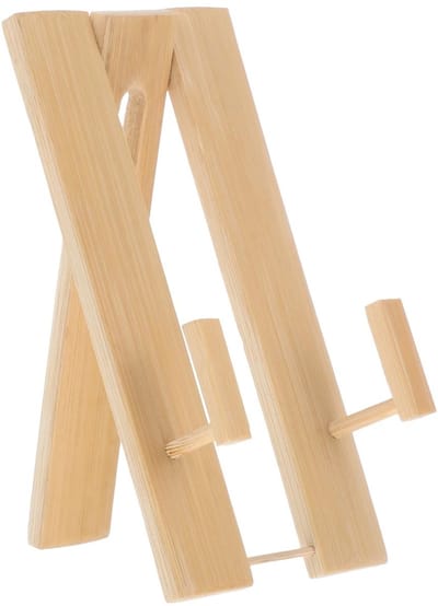 Cosensi- Waaierhouder - Opvouwbaar - Houten Design - Eenvoudig te Installeren - Voor Thuis/Kantoor - Afmetingen 14 x 7,5 x 4 cm - Waaierstandaard