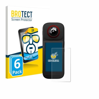 BROTECT - Screenprotector voor Labpano PanoX V3 360° - Folie Beschermfolie transparant 6 Stuks