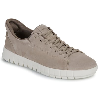 GEOX FLEXTRIDE PLUS HEREN Sneakers - BEIGE - Maat 40
