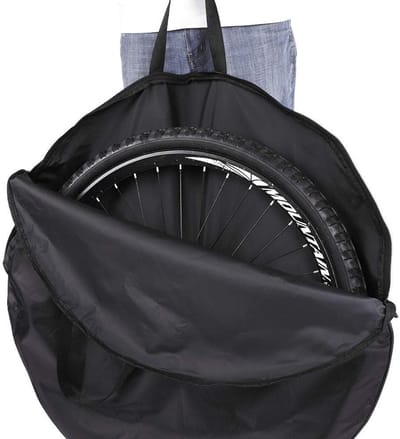 Dailygoody - Fietstas - Wielset Tas - Comfortabel in Gebruik - Zwart - Geschikt voor MTB en Racefiets - Duurzaam Nylon - Perfect voor Fietsers