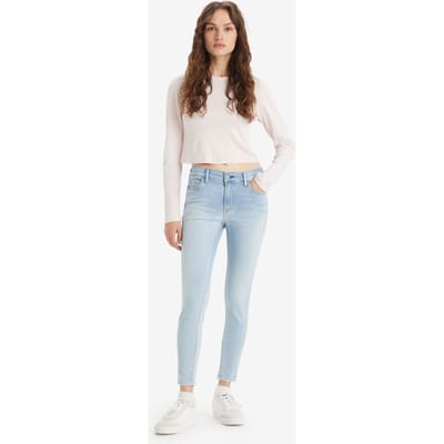 Levi's 710 Super Skinny Running In Place Size: W28L32 | Skinny Outlet | Dames | Blauw