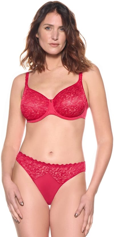 Louisa Bracq - Electric Waves Full Cup BH Rouge - maat 85E - Rood