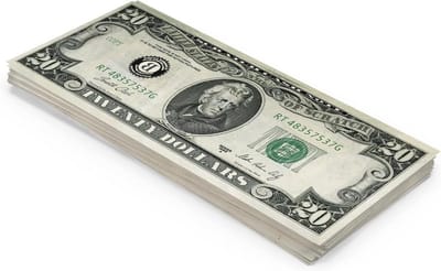 100x Speelgeld $20 Dollar Old Style Set - Realistische Bankbiljetten voor Films en Cadeaus