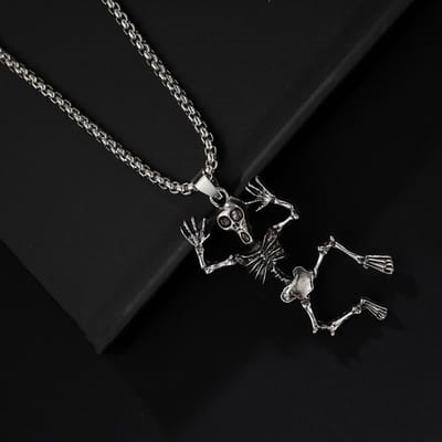 1 chapeau de sorcière de style gothique, balai, collier avec pendentif géométrique, adapté à toute occasion one-size black
