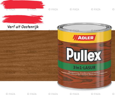 ADLER Pullex 3in1-Lazuur Croissant, bruine beits 0,75 liter