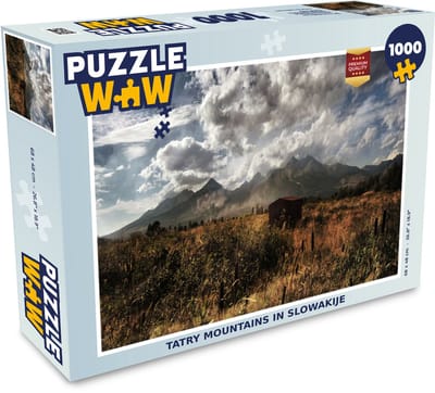 Puzzel Tatry Mountains in Slowakije - Legpuzzel - Puzzel 1000 stukjes volwassenen
