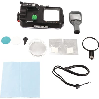 SF?PH?01-PRO Duiktelefoon Beschermhoes voor Onder 6.5 Inch Waterdichte Smartphone Hoes