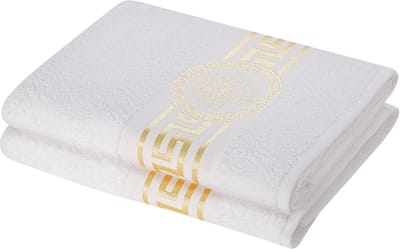 Badstof Handdoeken - Zachte Badhanddoeken - Badkamer Luxe - Zeer absorberend - 70 x 140 cm - Wit