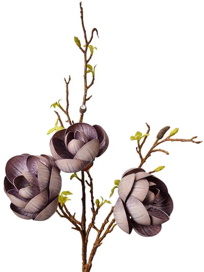 Clayre & Eef Kunstbloem 106 cm Paars Kunststof