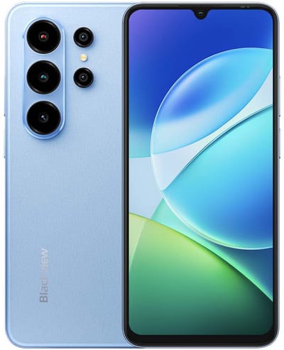 Blackview WAVE 10C Smartphone - Telefoon Dubbele Sim 4G - 6,88" HD+ IPS - 16GB(4+12) RAM - 128GB ROM - 5000 mAh - Android 16 - GPS - Blauw
