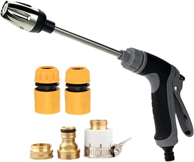 Draagbare Hogedrukreiniger - Watersproeier Elektrische Reiniger - Auto Reinigen - Compact Lichtgewicht - 26.7 x 13.5 x 1 cm - A