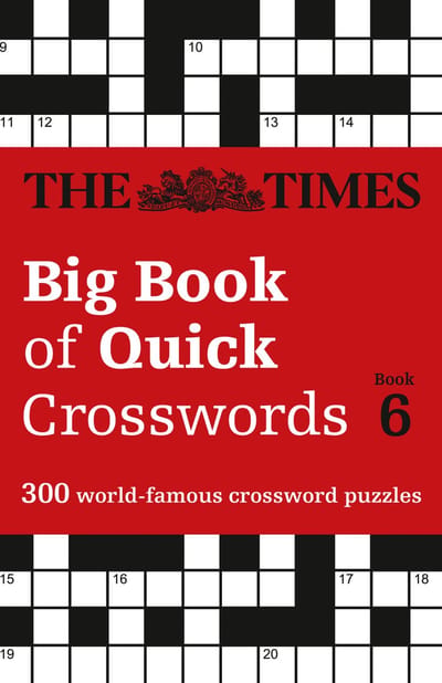 TIMES BIG BK QUICK XWORD 6 PB