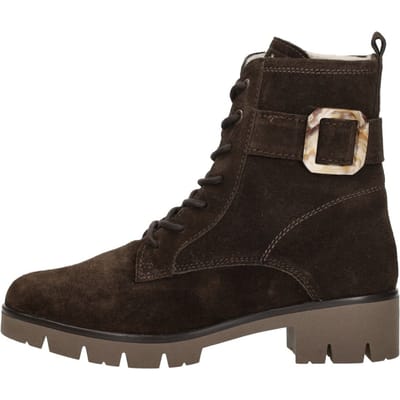 SUB55 Comfort Collection Molly 06 Veterschoenen Hoog - Donkerbruin - Maat 36