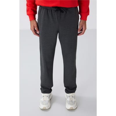 Heren Regular-Fit Katoenmengsel Sweatpants