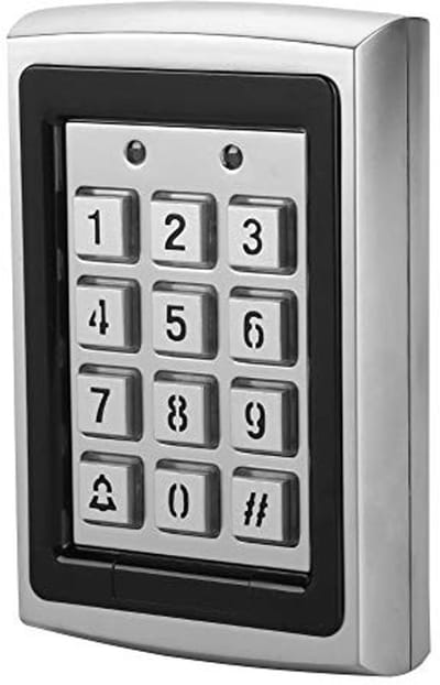 Dailygoods - Toetsenbord voor Toegangscontrole - Toegangssysteem - Robuuste Behuizing - Digicode Toetsenbord - Veiligheidsoplossing - Geschikt vo...
