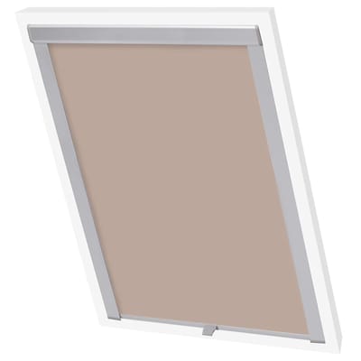 vidaXL - Rolgordijn - verduisterend - beige - M06/306 - GGL - en - GGU