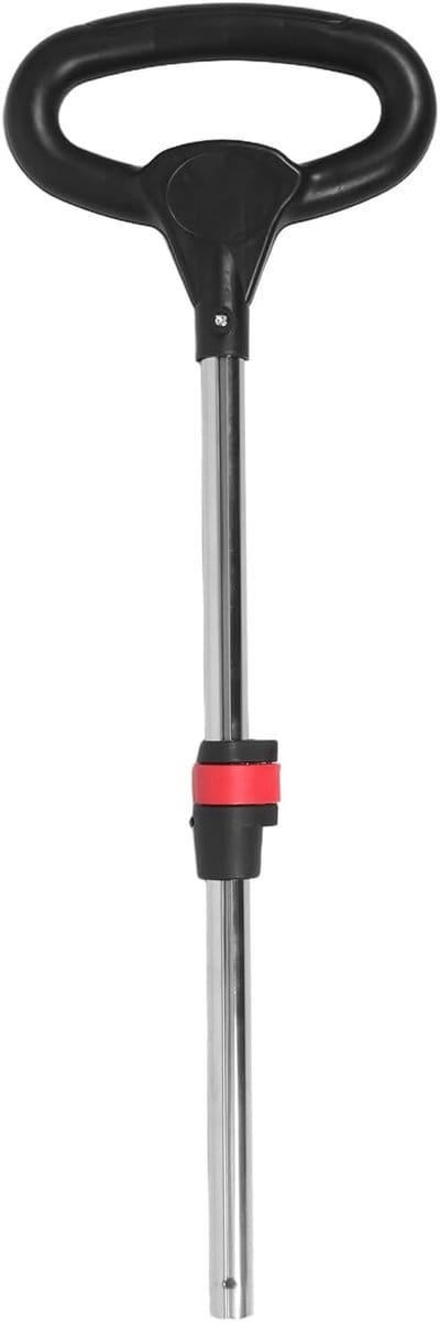 Vervangend Handvat Kinderwagen - Duwstang Reserveonderdeel - Kinderwagen Gebruik - Universele Pasvorm - 75 cm - Zwart